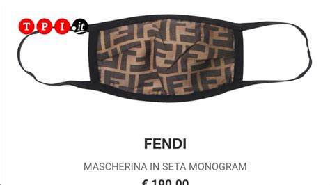 mascherina bocca fendi|fendi canada.